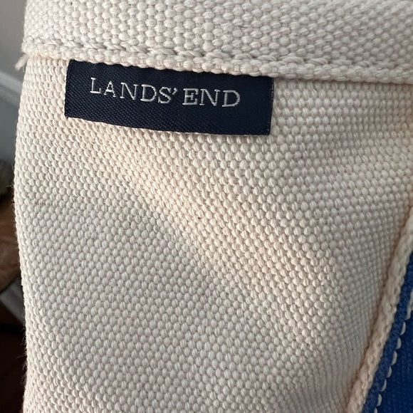 Lands’ End bright blue Boat and Tote bag. - Picture 5 of 7